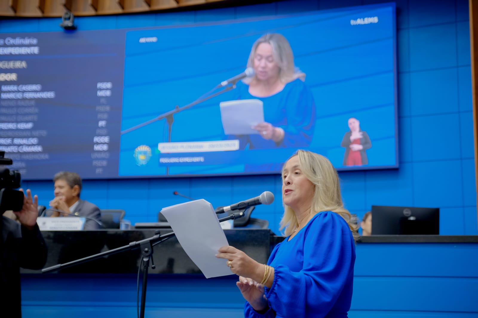 ​Lia Nogueira propõe mais ônibus para atender o futuro hospital de Dourados