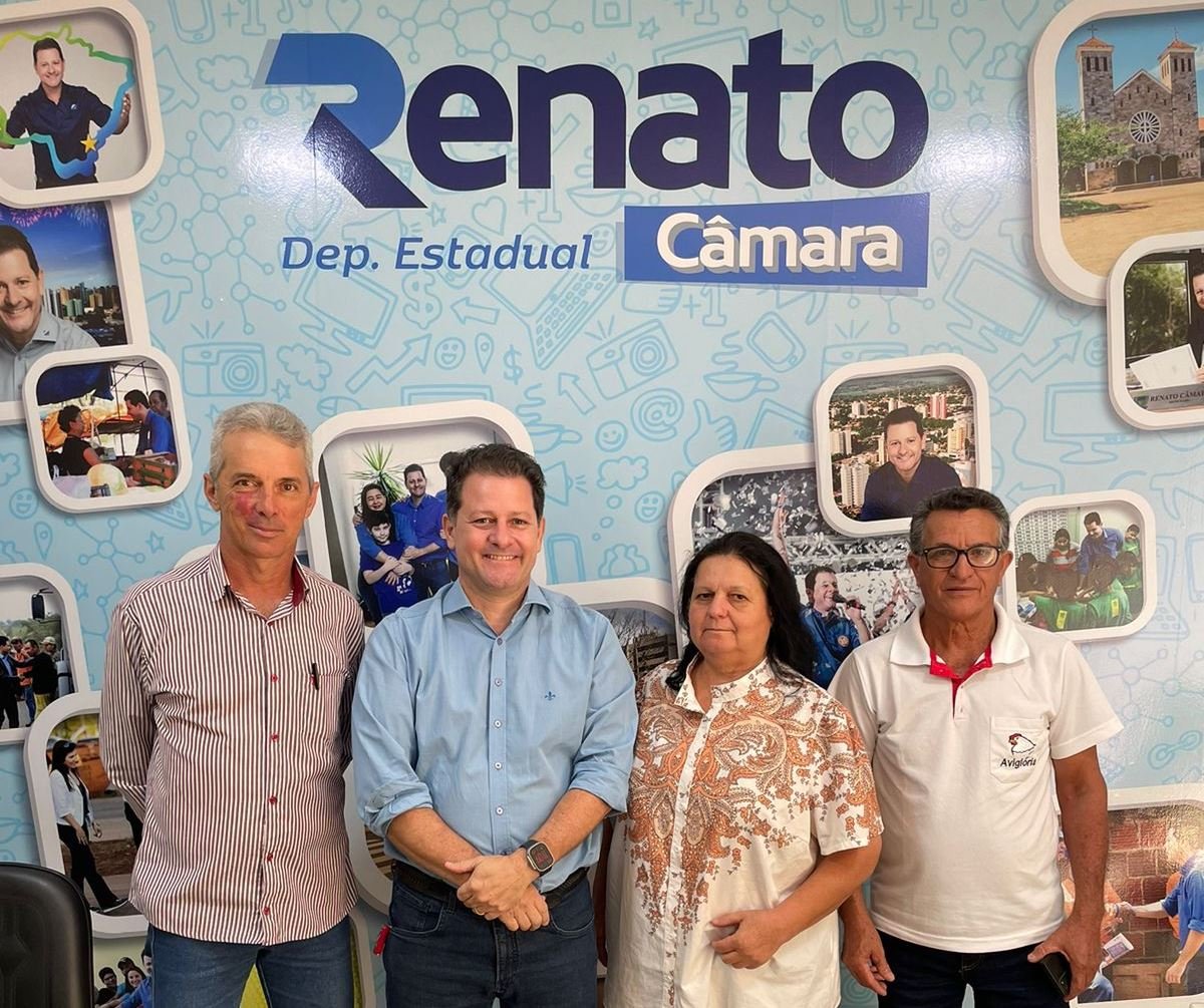 Deputado Renato recebe reivindicações da Associação de Avicultores de Glória de Dourados e Região