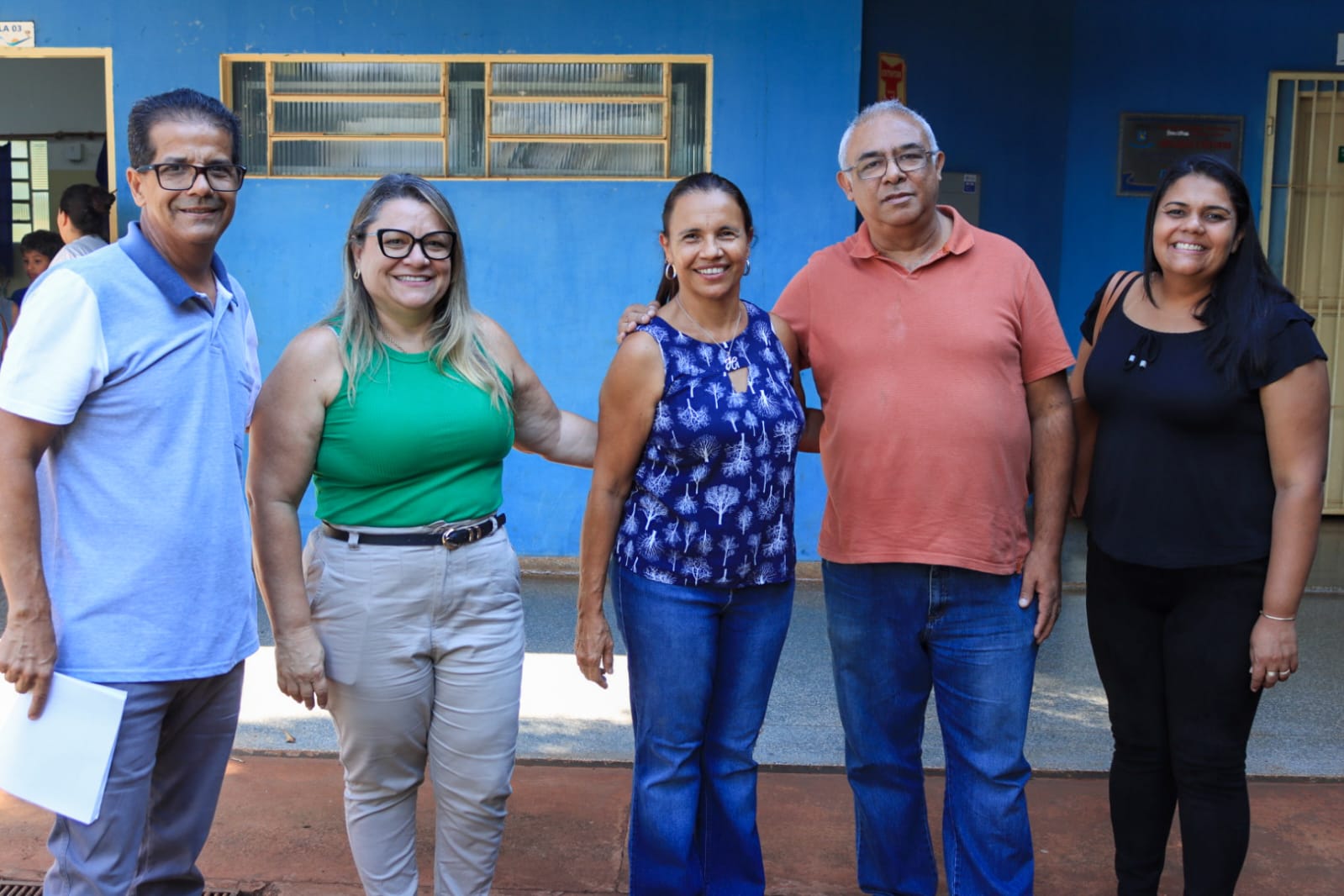 Vereador Edu Miranda fortalece vínculos com a comunidade escolar na E.M. Orlandina Oliveira